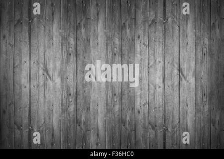 Black and white wood texture background Stock Photo