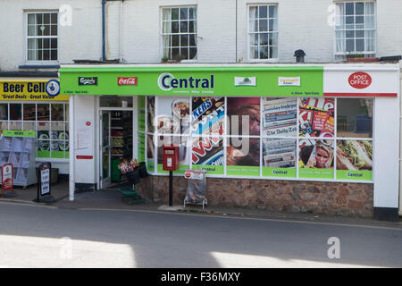 Lympstone a coastal village in East Devon England UK the shop Stock Photo