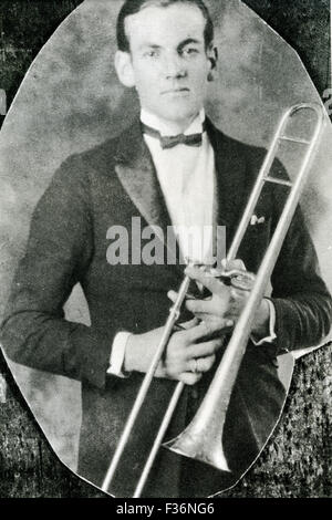 GLEN MILLER (1904-1944) US big band leader about 1930 Stock Photo