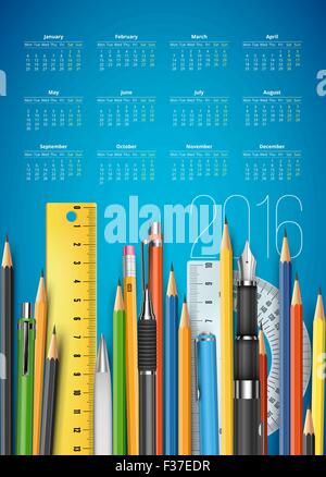 Calendar Stock Vector