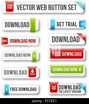 Buttons Stock Vector