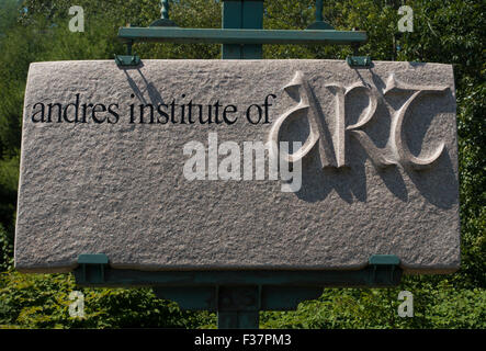 Andres institute of art in Brookline New Hampshire Stock Photo - Alamy