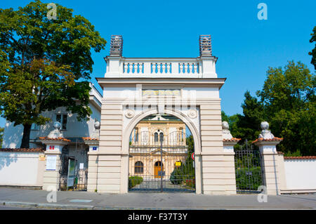 Židovské hřbitovy, new Jewish cemetery, Prague, Czech Republic, Europe Stock Photo