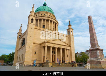 Nikolaikirche, St Nicholas, Alter Markt, Potsdam, near Berlin, Germany Stock Photo