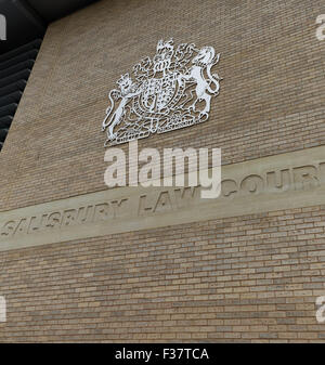 Salisbury Law courts. England UK Stock Photo