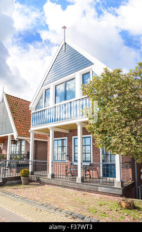 Houses in Volendam, Netherlands. Stock Photo