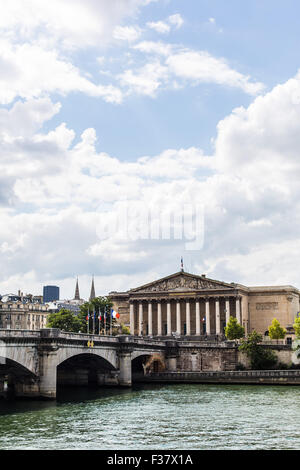 French national assembly, Palais Bourbon, France. Stock Photo