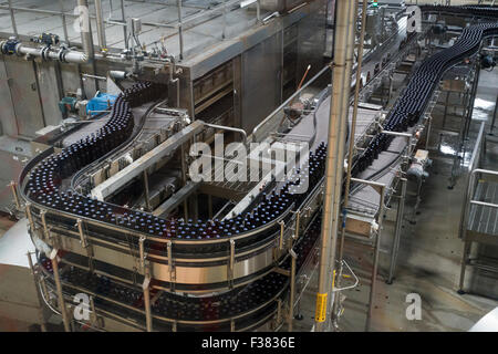 Budweiser brewery tour in Merrimack New Hampshire Stock Photo