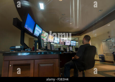 Budweiser brewery tour in Merrimack New Hampshire Stock Photo