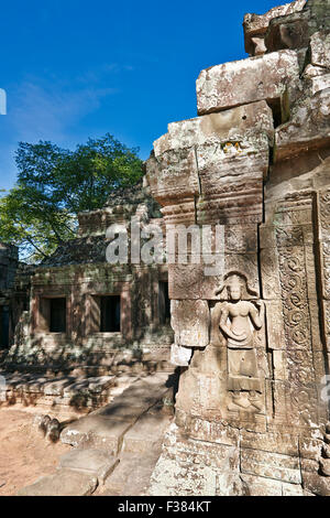 Banteay Kdei temple. Angkor Archaeological Park, Siem Reap Province, Cambodia. Stock Photo