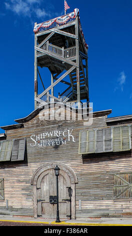 Florida Key West Mallory Square Shipwreck Treasure Museum Stock Photo