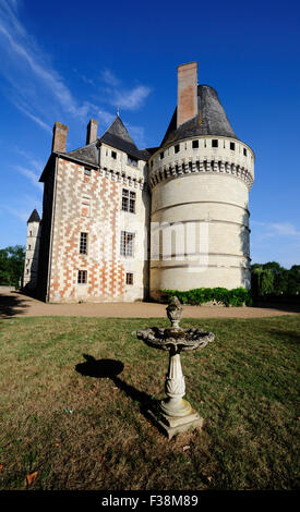 France, Loire Valley, Indre et Loire, Islette castle, Chateau de l'Islette. Auguste Rodin visited the castle and Camille Claudel Stock Photo