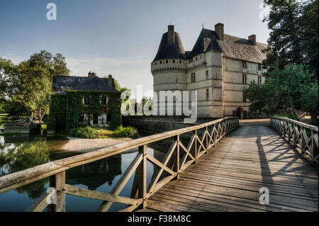 France, Loire Valley, Indre et Loire, Islette castle, Chateau de l'Islette Stock Photo