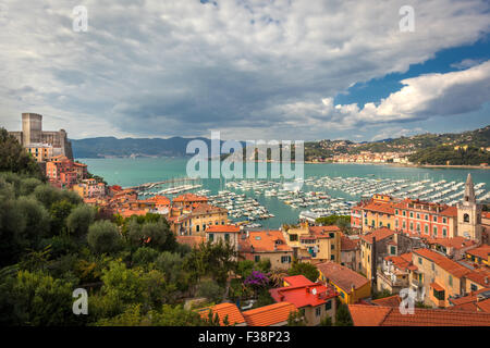 Lerici, Italian Riviera, Liguria, Ligury - Norther Italy Stock Photo