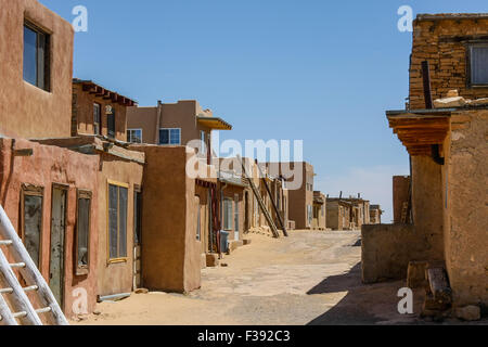 Taos Pueblo, New Mexico, Western United States, USA Stock Photo