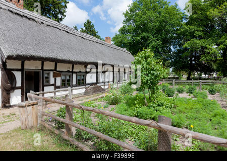 Museum of Slovinan village in Kluki, Poland Stock Photo