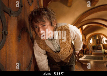 THE HOBBIT: AN UNEXPECTED JOURNEY 2012 Warner Bros/MGM film with Martin Freeman Stock Photo