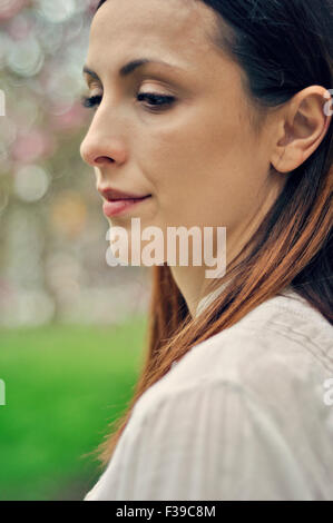 Portrait of a young woman Stock Photo