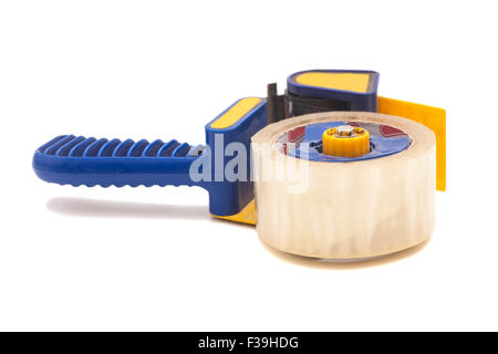 Adhesive Tape Roller Isolated On White Stock Photo - Download