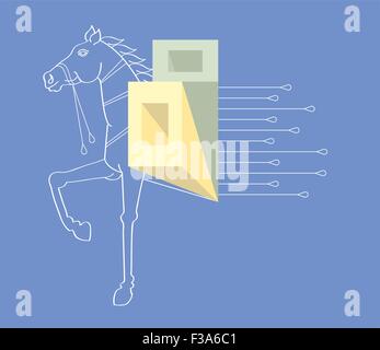 Horse, The Ultimate Pack Of  Speed, Power & Action Vector Art Stock Vector