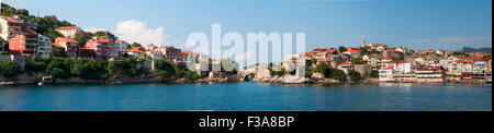 Panorama of Amasra, Turkey on the Black Sea Stock Photo