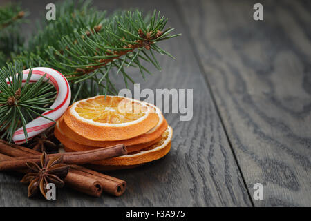 vintage christmas decorations Stock Photo