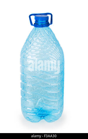 empty plastic bottle isolated on white background Stock Photo