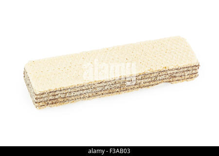 wafer isolated on a white background Stock Photo