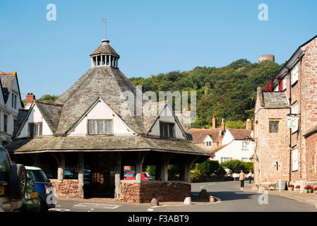 Dunster Yarn Market, Somerset, UK. Stock Photo