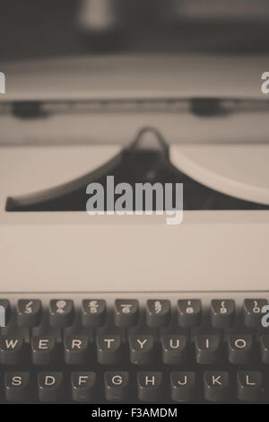Close up of a typewriter Stock Photo