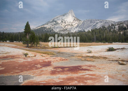 Cathedral Peak, Yosemite National Park Stock Photo