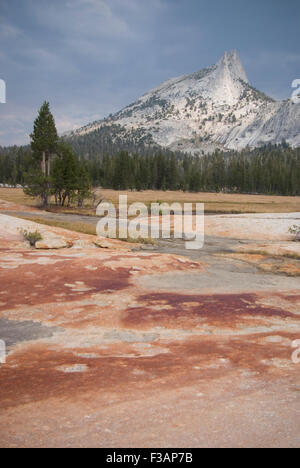 Cathedral Peak, Yosemite National Park Stock Photo