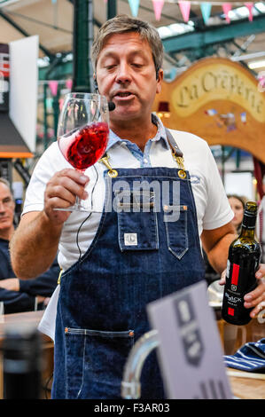 Belfast, Northern Ireland. 03 Oct 2015 - John Torode from BBC's Masterchef gives a cookery demonstration, sponsored by McGuigan's Wines Credit:  Stephen Barnes/Ģ����ý Live News Stock Photo