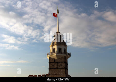 Close up image Maiden's Tower in Istanbul, Turkey Stock Photo