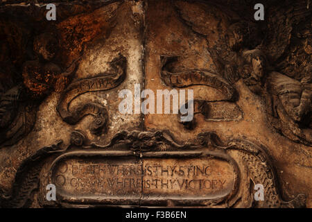 gravestone scotland brian mcguire Stock Photo