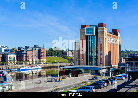 The Baltic Centre for Contemporary Arts on the River Tyne, Quayside, Gatesehead, Tyne and Wear, UK Stock Photo