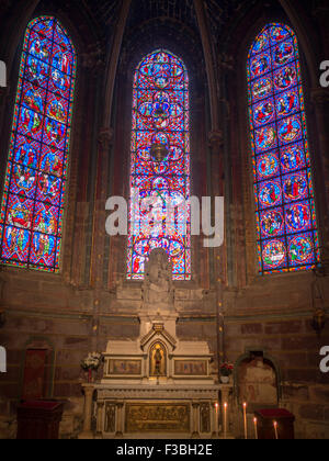 Main altar of Saint Gatien's Cathedral Stock Photo