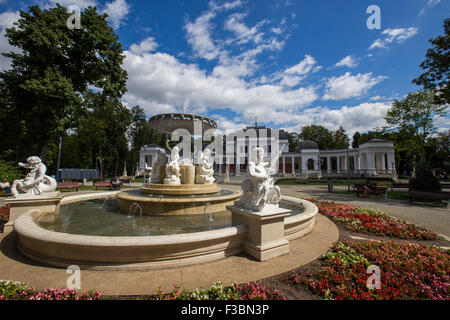 Casino in Central Park, Cluj-Napoca, Romania. Stock Photo