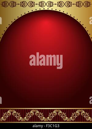 Card Design Artistic Metallic Gold Vector Art Stock Vector Image & Art ...