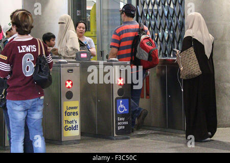 Parramatta train station in western Sydney, NSW, Australia Stock Photo