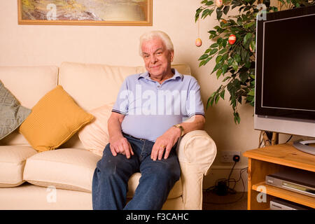 Barry Cryer British comedy writer , author, comedian, and television celebrity. Photographed at his home in London, England. Stock Photo