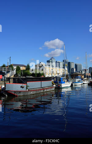 Greenland Dock, Surrey Quays, Rotherhithe, London SE16, United Kingdom Stock Photo