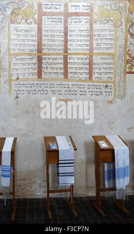 Interior Tykocin synagogue Poland Stock Photo