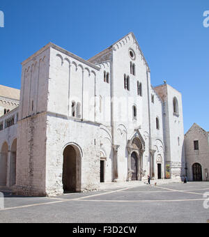 Famous Saint Nicholas church in Bari, Italy Stock Photo