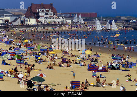 Gorleston-on-Sea Beach, near Great Yarmouth. Norfolk. England. UK Stock Photo