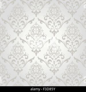 Vector, Background, Damask, Backdrop, Vintage Stock Vector