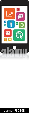 Smartphone, Vector, App Headphones, Phone, Icon, Stock Vector