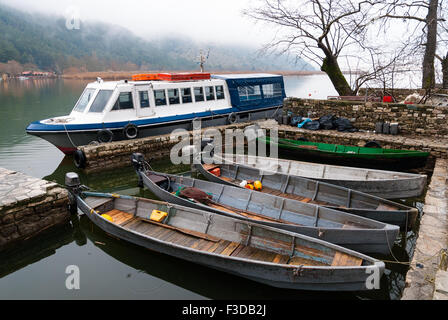 Fishing Net Poles, Lake Pamvotida, Ioannina, Greece