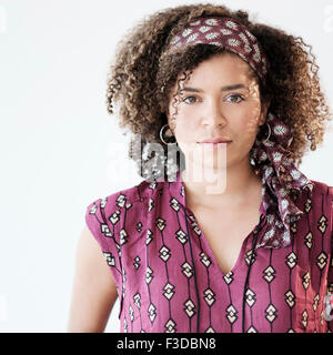 Portrait of young woman Stock Photo