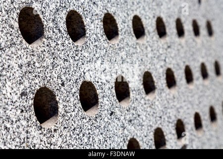 in london        abstract texture of a    ancien wall and ruined brick Stock Photo